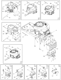 Page C Diagram and Parts List for 13A3771G700 2005 Yard Machines Lawn Tractor